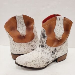 NEW Alcala's Johnny Cow Hair Women's Boot Size 9